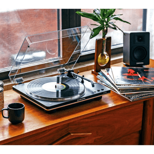 Tornamesa automático inalámbrico AT-LP70XBT, sonido de alta fidelidad, bluetooth