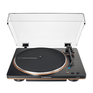Tornamesa automático AT-LP70X, sonido de alta fidelidad con cápsula AT-VM95C, chasis antiresonante