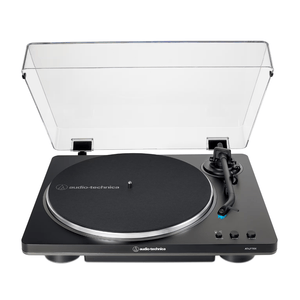 Tornamesa automático AT-LP70X, sonido analógico de alta fidelidad, cápsula AT-VM95C, diseño antiresonante