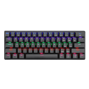 Teclado T-Dagger, arena rainbow, español, negro