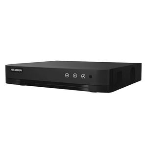 DVR Hikvision 4CH 1 HDD, 720P, con audio, VHK-DS7204HGHI-M1/S, negro