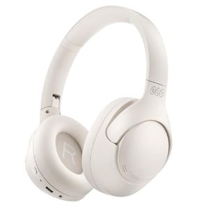 Audífonos inalámbricos QCY, H3, cancelación de ruido, 60 horas, blanco