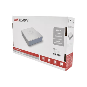 NVR Hikvision 4CH, 4 puertos POE, 4MP, blanco - HK-DS7104NI-Q1/4P