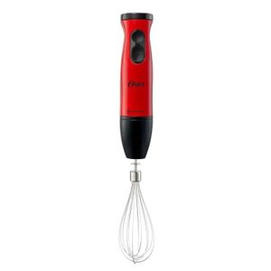 Batidora de inmersión Oster FPSTHB460A 400w, 1 velocidad + turbo, rojo
