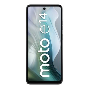 Celular Motorola Moto E14 64GB, 2GB ram, cámara principal 13MP, cámara frontal 5MP, 6.6", gris