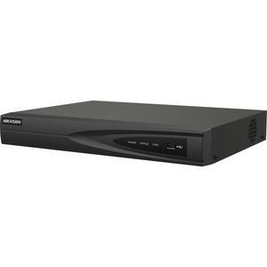 NVR Hikvision 8CH POE,  8MP, soporta 1HDD(6TB), HK-DS7608NI-Q1/8P, negro