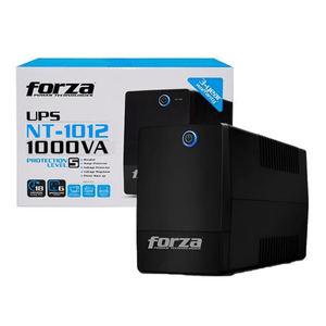 Ups Forza Interactivo de 6 tomas, 220V / 1000VA / 500W NT-1012U, negro