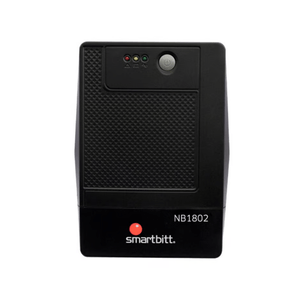 UPS Smartbitt interactivo de 4 tomas, 1800 VA / 900 W SBNB1802, negro