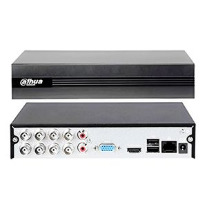 DVR Dahua, 8CH, PENTABRIDO 720P, - 8+2CH IP XVR1B08-I, negro