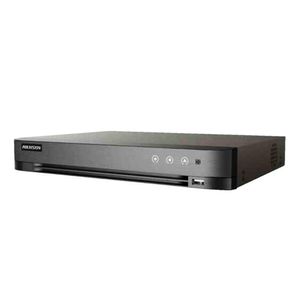 DVR Hikvision 4-ch, 5MP, 1U, H.265, AcuSense, negro - HK-IDS7204HUHI-M1/X