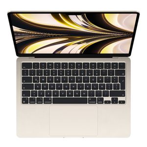 MacBook Air 13.6" Chip M2 de Apple, GPU de 8 núcleos, 256GB SSD, 8GB RAM, macOS, teclado español, starlight