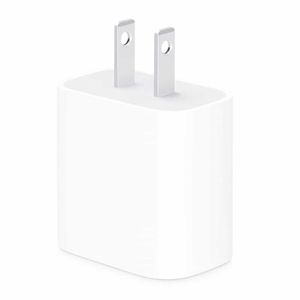 Cargador de pared Apple tipo USB Tipo-C, 1 puerto, 20W, blanco
