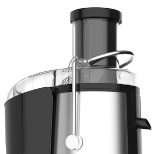 Extractor Taurus Liquafruits Max Pro 1000 800W, 2 velocidades, 1.1 litros, plateado