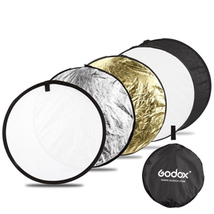 Rebotador Godox, 5 en 1, 110 cm, rápido plegado y despliegue
