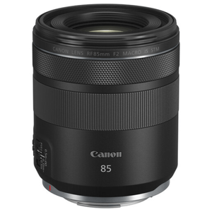 Lente Canon RF 85mm f/2 macro, IS STM, diafragma redondeado, negro