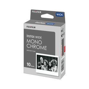 Película Fujifilm Instax, wide monocromático, 10 fotos de diseño