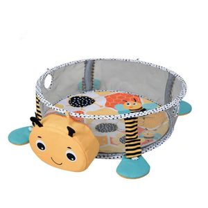 Gimnasio Baby World, musical con luces y pelotas de color, amarillo