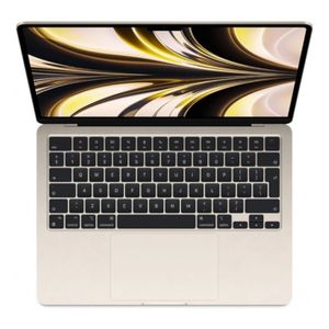 MacBook Air 13.6" Chip M2 de Apple, 256 SSD, 8GB RAM,  macOS, teclado en inglés, starlight