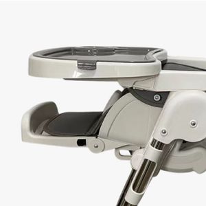 Silla de comer Baby Cam silvestre, regulable, gris