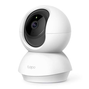 Cámara de seguridad Tapo C200 interior, rotativo, 1080P, Wi-Fi, infrarrojo, blanco + Cámara de seguridad Tapo C200