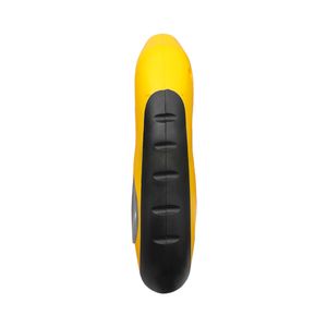 Barómetro, medidor digital de presión, LCD, portátil, para llantas, amarillo.