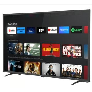 Televisor JVC 43”, Full HD, Smart TV, Google TV, sonido potente, colores vibrantes