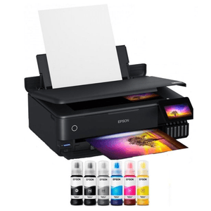 Impresora multifuncional Epson L8180, fotográfica, inalámbrica, A3, LAN, Wi-Fi, USB 2.0, inyección, tintas incluidas, negro