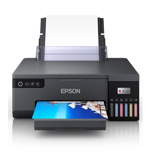 Impresora fotográfica Epson Ecotank L8050, USB / Wi-Fi, inalámbrica, tecnología de inyección, tintas incluidas, negro
