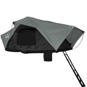 Carpa de techo ranco, black out, impermeable, 3-4 personas, montaje rápido, gris