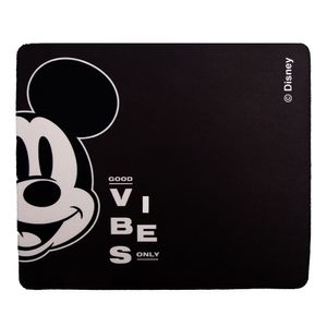 Mouse pad Disney Mickey suave y ligero, negro