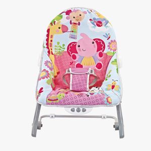 Siilla mecedora Bouncer Baby Cam, vibradora, rosa
