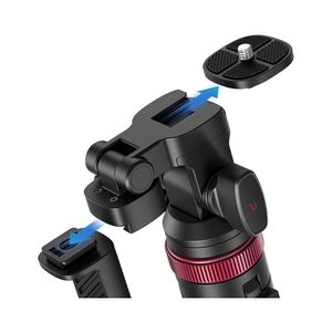 Trípode Ulanzi, MT-78, portátil con cabezal esférico, control remoto inalámbrico, negro