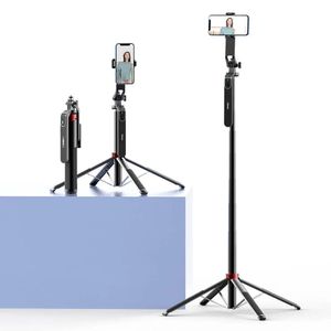 Trípode Ulanzi, MA09, bluetooth, cabezal esférico para cámaras, smartphones, negro
