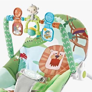 Silla mecedora Bouncer Baby Cam, táctil, peso máx. 20 kg, verde