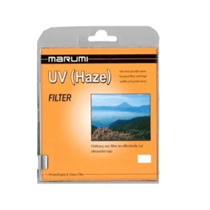 Filtro de protección UV HAZE 82mm (N) Marumi, bloquea rayos UV, mejora la nitidez, negro
