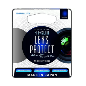 Filtro+Slim MC Lens Protect 77mm Marumi, protección UV, realce de colores para fotografías, negro