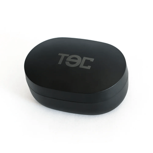 Audífonos bluetooth True Wireless Tec Pods T10 duración máx. 24 horas con estuche de carga, negro