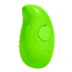 Cepillo Anavapets peine de vapor, recargable, ergonómico, verde