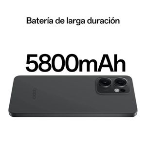 Celular OPPO Reno13 F 5G 256GB, 12GB ram, cámara principal 50MP, frontal 32MP, 6.67", gris