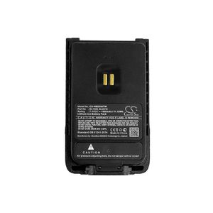 Batería de repuesto Hytera, para radio, 1500mAh, IP54, negro