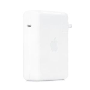 Cargador para MacBook 140W, carga rápida, compatible con USB-C, blanco