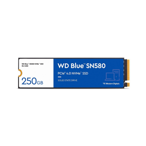 Disco solido interno Western digital Blue 250GB M.2 2280, escritura 525MB/s, lectura 550MB/s, azul