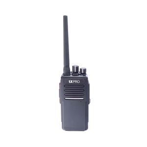 Radio portátil txPRO TX680-UV UHF, 400-512 MHz, DMR, 5W, 32 canales, negro
