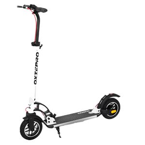 Scooter Oxiepro urbano de lujo, todo terreno, manual, blanco