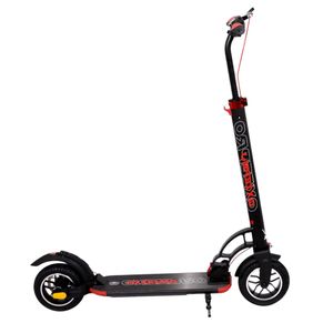 Scooter Oxiepro urbano de lujo, peso máx. soportado 120kg, estructura de aluminio, rojo