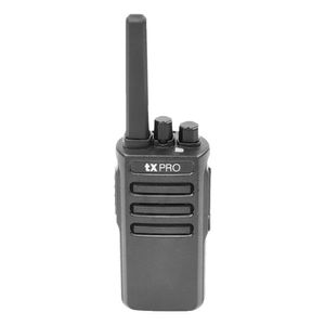 Radio portátil txPRO TX500 VHF, 5W, 136-174 MHz, 16 canales,  2500 mAh, negro