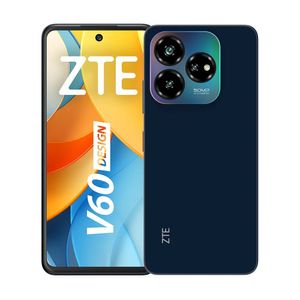 Celular ZTE Blade V60 Design 4G 256GB, 6GB RAM, cámara principal 50MP+2MP, frontal 8MP, 6.6", azul
