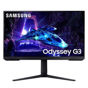 Monitor plano gamer SAMSUNG Odyssey G3 LS24DG300ELXPE, 24" FHD VA, 180Hz, 1ms, HDMI, DP, negro