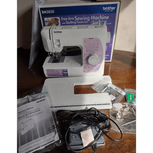 Máquina de coser Brother Bm3850, 37 puntadas, blanco