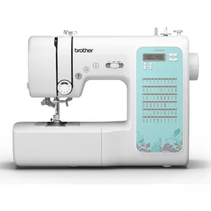 Máquina de coser Brother computarizada Cs6000xl, 60 puntas incorporadas, blanco